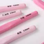 Tay cầm mềm màu hồng Móc nhôm oxit gia dụng Dụng cụ len dệt tay Bộ móc chống trượt một đầu26051106