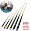 Que Cue Billiard TOPTOOLCX, Que Cue Stick tiêu chuẩn 50 / 68 / 76 / 92 / 122 / 145cm, Thanh gỗ cứng Thanh hồ bơi Thanh trẻ em Thanh niên Nhà người lớn