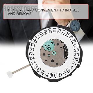 rosestoree Famus Quartz Watch Movement SL28 Ba kim ngày Phụ kiện sửa chữa đồng hồ đeo tay (Lịch đơn)