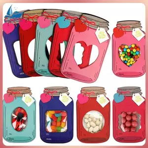 Bộ 50 Thiệp Valentine Cho Người Lớn, Jar Chúc Mừng Ngày Lễ Tình Nhân, Quà Tặng Valentine Vui Nhộn Cho Lớp Học Valentine