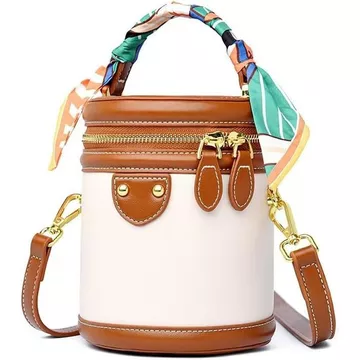 Women's Minimalist Crossbody Bag – Brown