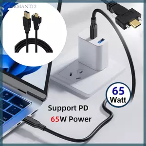 Char Đầu thẳng USB Type C Cáp Thiết kế khóa vít Kết nối an toàn cho máy ảnh công nghiệp và thiết bị tự động hóa