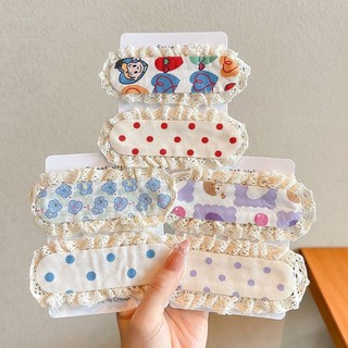 Trẻ Em Nổ Dán Velcro Kẹp Tóc Magic Dán Dán Dính Dán Tóc Dễ Thương Dính