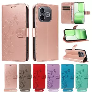 YJD Ốp Lưng Cho Honor 600 Lite Dập Nổi Mơ Cây Hoa Da Khe Cắm Thẻ Dây Đeo Tay Chống Rơi Vỏ Điện Thoại