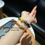 Trang sức thời trang retro phong cách Trung Hoa với hạt gỗ đàn hương, mã não và lapis lazuli - Dây chuyền xếp chồng nữ PAUY