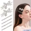 Kẹp tóc kim cương thật phong cách hiện đại cho mái tóc và trán - YME1