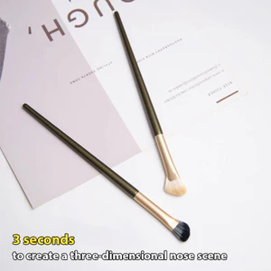 【Roshy】Cọ tán phấn mắt hình bán quạt cọ tạo khối và bắt sáng cọ trang điểm dụng cụ trang điểm siêu mềm