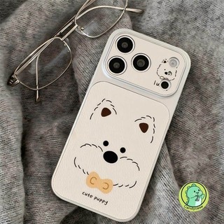 Ốp Điện Thoại Con Chó Con Dễ Thương Cho Infinix Note 60 50 50S 50X 40 30 Zero 30 Smart 20 10 9 8 Pro Plus HD 7 6 5 5G 4G Vỏ Da PU Hoạt Hình Chó Ins Phong Cách 3D Vỏ Mềm