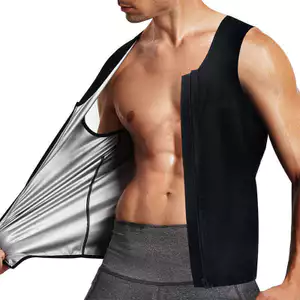 Áo vest không tay nam định hình cơ thể, hỗ trợ giảm mỡ bụng