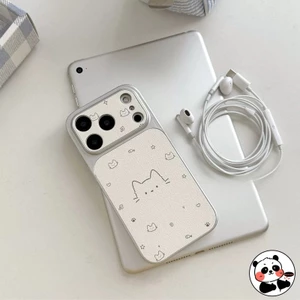 Ốp Điện Thoại Mèo Dễ Thương Cho Vivo T5X T4X T4R T4 Ultra T3X T3 T2X Lite T2 T1 Pro Snapdragon680 S50 S30 Pro Mini 5G 4G Da PU Hoạt Hình Kitty Đơn Giản Ins Phong Cách 3D Vỏ Mềm