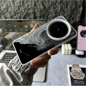 Ốp Điện Thoại Micro Matte “Wave Tide ” Cho Vivo X300 Ultra X300 Pro X200 Ultra X200 Pro X100S Pro V60 V50 V40 Vỏ Vivo Chống Sốc