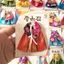 Yoshijo Dân Tộc Hàn Quốc Tính Năng Hanbok Tủ Lạnh Dán Quần Áo Dân Tộc Nam Nữ Nhiều Màu Du Lịch Quà Lưu Niệm 0424