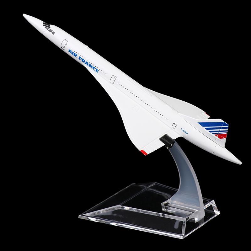 MỚI 16cm Air France Concorde Supersonic Phản Lực Máy Bay Máy Bay Máy Bay Kim Loại SKY
