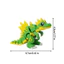 < Pluscloth > Bức tượng khủng long Spinosaurus in 3d có khớp di chuyển – Đồ chơi thần tài giảm căng thẳng Trang trí máy tính để bàn cho văn phòng tại nhà Quà tặng hoàn hảo cho trẻ em Người lớn khớp nối