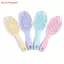 FAVORITEGOODS Lược Uốn Cong Lớn, Lược Massage Da Đầu Bộ Xương ABS, Màu Kẹo PP Xoăn Lược Tạo Kiểu Tóc Tóc