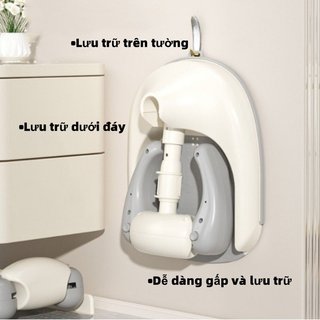 Ghế tắm cho bé có thể điều chỉnh chống trượt PP Ghế tắm cho trẻ mới biết đi Lỗ thoát nước an toàn ổn định