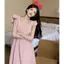 Sweet Plus Size Kẻ Sọc Bay Tay Rời Váy Ngủ Bộ Đồ Ngủ Nữ Béo Sister Váy Mùa Hè Phục Vụ Gia Đình 2
