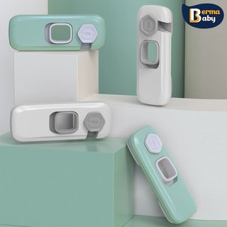 Khóa An Toàn Cho Bé Tủ Lạnh Chốt ABS Bền Xoay 360 Độ Chống Pinch Dính