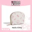 Ví đựng thẻ và tiền xu Hello Kitty nhỏ gọn, dung tích lớn, dễ thương, tiện mang theo, dùng để đựng thẻ căn cước và tiền xu