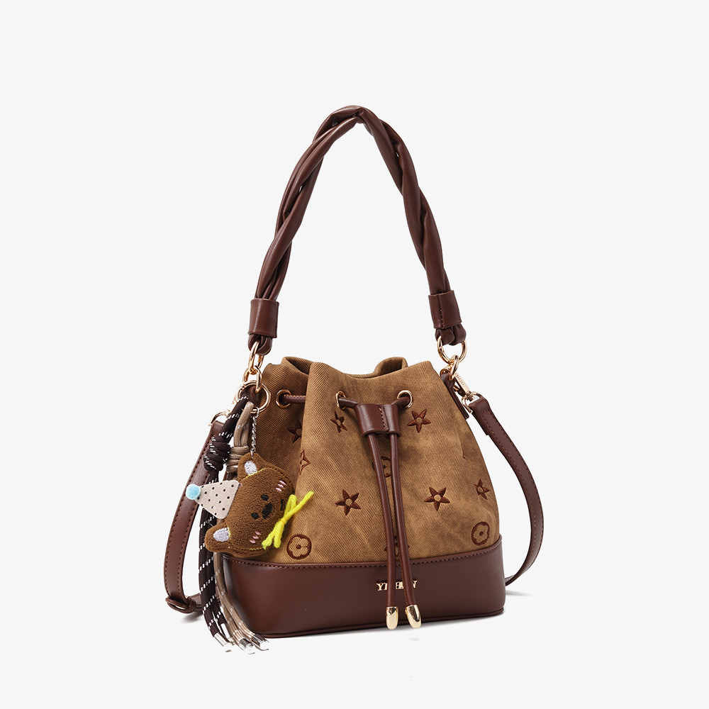 Authentic new women's bag, shoulder and crossbody bag, handbag, light luxury versatile bag