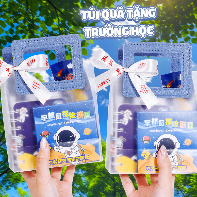 Bộ Quà Trong Suốt - Quà Tặng Hoàn Hảo Cho Dịp 1/6, Thiết Kế Cho Học Sinh Cấp 1 văn phòng phẩm dễ thương Quà Sinh Nhật