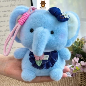 Rytanda Mô Phỏng Dễ Thương Voi Sang Trọng Đồ Chơi Cho Bé Trai Bé Gái Voi Móc Khóa Mềm Đầy Động Vật Búp Bê Mặt Dây Chuyền Trẻ Em Bạn Gái Túi Giáng Sinh Trang Trí Móc Khóa Quà Tặng Sinh Nhật
