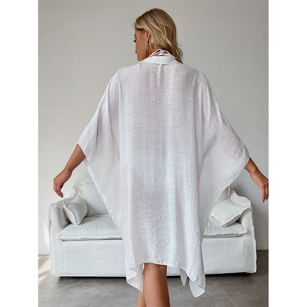 Áo len Cardigan dáng rộng FEDAOG, Bikini rắn Sarong dành cho nữ, Áo tắm che nắng mùa hè