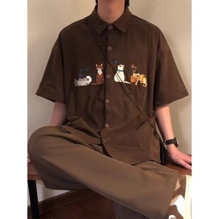 Áo sơ mi nam tay ngắn GKSSS, style cổ điển Mỹ & đại học, chất lượng cao cấp