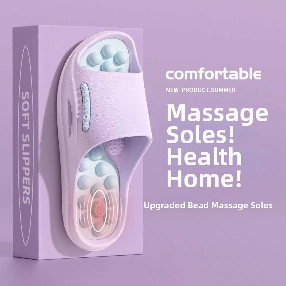 Dép đế dày FEDAOG EVA, Dép Massage chống trượt phong cách mùa hè, Bấm huyệt chân thông thường Dép đi trong nhà thoải mái Mùa hè ngoài trời