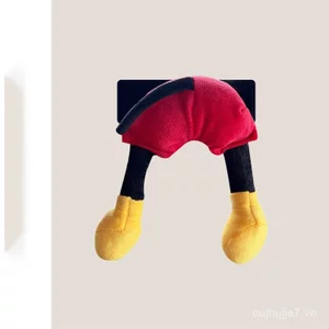 Sáng Tạo Sản Phẩm Mới Minnie Mông Tay Nắm Cửa Ô Tô Bao Tay Cầm Nội Thất Dễ Thương Bảo Vệ Mái Tay Bao Trang Trí Xe 4XCN
