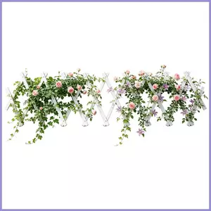 Trellis có thể mở rộng Tấm trang trí chống chịu thời tiết có thể mở rộng Tấm lưới mắt cáo ngoài trời để leo núi mueadsyvn