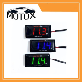 Đồng hồ báo volt koso 5v-150v xe điện,xe máy điện 133,xmen, gogo, vespa các loại Phụ Kiện Phụ Tùng