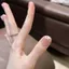 Móng Tay Tay Tay Da Báo In Hình Rắn Nhỏ Mắt Mèo Ngắn Pháp Có Thể Tháo Rời Làm Móng Tay Làm Trắng Miếng Dán Pháp Làm Móng Tay