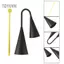 toyuvn Nhạc cụ gõ Bell Cowbell hai tông màu kim loại A-go-go với Striker