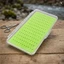 Hộp câu cá bay Acrylic có khe cắm silicon Thiết kế nhỏ gọn màu xanh lá cây bền bỉ để sử dụng ngoài trời