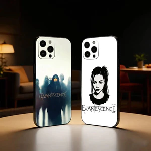 Ốp điện thoại TP-1 E-Evanescence A-Amy Lee cho iPhone17,16,15,13,12 Plus, Max Soft Silicone Black Cover