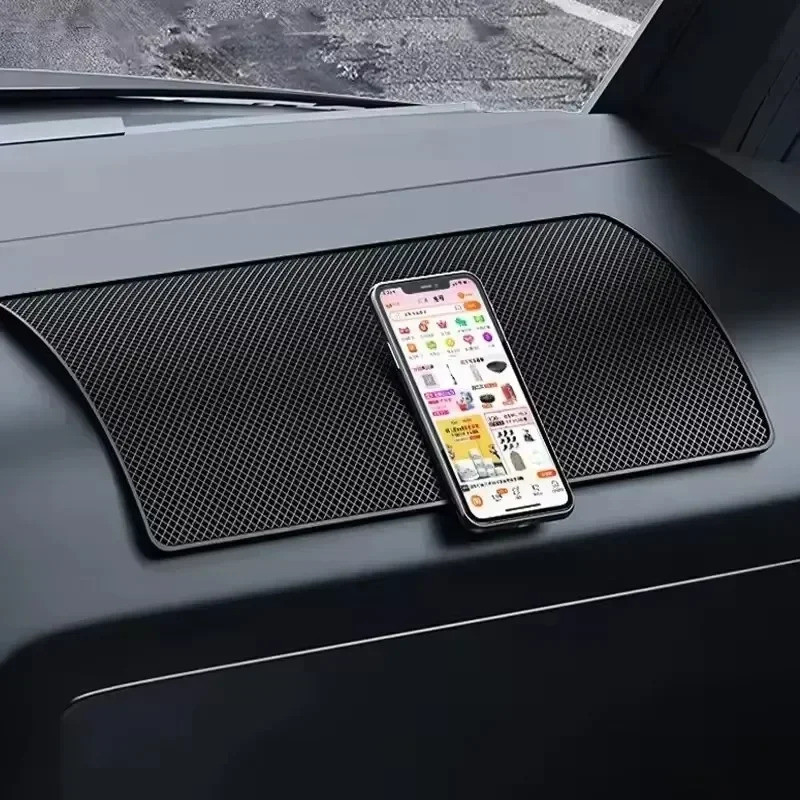 Xe Chống Trượt Thảm Bảng Điều Khiển Magic Pad Điện Thoại Di Động Chìa Khóa Lưu Trữ Nội Thất Phụ Kiện