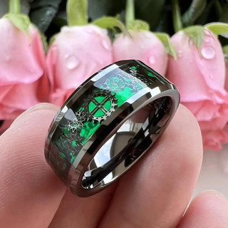 Nhẫn thép không gỉ nam | Thiết kế hợp thời trang Châu Âu và Mỹ