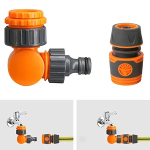 Cc Bộ chuyển đổi khớp xoay đa hướng 180 độ Bộ chuyển đổi vòi tưới vườn bằng nhựa để tưới nước