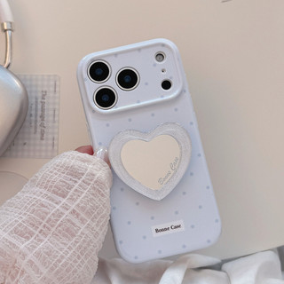 [Sheren] Ốp Điện Thoại Niche Chấm Bi Thích Hợp Cho i17 16 15 14 13 12 11 pro max Vỏ Bảo Vệ Chống Sốc