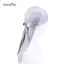 AqToCna Đuôi Dài Unisex Trưởng Thành Satin Doo Rag Durag Mũ Cướp Biển Mũ Turban Nam Hip Hop Biker Headwrap Unisex Mũ nón AqToCna