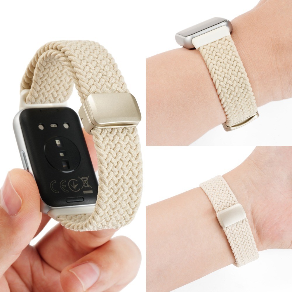 Dây đeo vòng bện từ tính Nylon cho Huawei Band 11 / 11NFC / 11 Pro / 11 Pro NFC khóa vòng đeo tay dây đeo đồng hồ