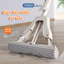 Cây Lau Nhà HomeMate Tự Vắt Cao Su Non, Đầu Mút Thấm Hút Siêu Nhanh 3 Giây, Lau Sàn Đa Năng