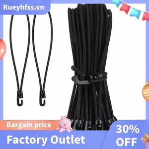 Dây Bungee có móc, Gói 20 Dụng cụ mở rộng có móc, 25 cm, Bộ căng đa chức năng, cho lều, lưới, cắm trại