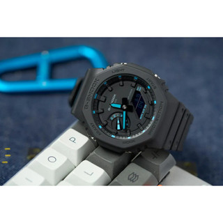 Đồng Hồ Nam Dây Nhựa Casio G-Shock GA-2100-1A2DR Lõi Carbon - Chống Nước 200m | GA-2100-1A2