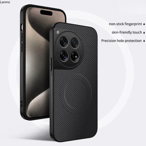 Vỏ Chống Sốc Cho OnePlus 12 12R 11 11R 5G Luxury Matte Case Vỏ Sạc Không Dây Kinh Doanh