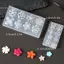 HFSHY 2 Chiếc 3d Hoa Khuôn Làm Móng Tay Silicon Lily Năm Cánh Hoa Móng Tay Trong Suốt Khuôn Tự Làm Móng Tay Nghệ Thuật Trang Trí Dụng Cụ Thiết Kế Làm Móng Tay VN