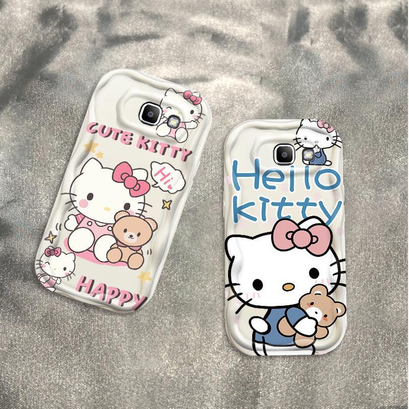 Thích hợp cho Samsung J7 Prime ON7 2016 Bảo vệ 3D TPU mềm Kitty Rilakkuma Vỏ điện thoại chống sốc