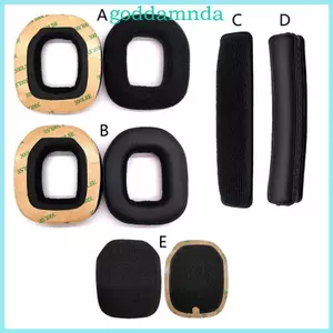 GODD A40 A50 gen3 gen4 Tai nghe chơi game Đệm đệm băng đô Điều chỉnh miếng bọt mềm Flannel Protein Da PU