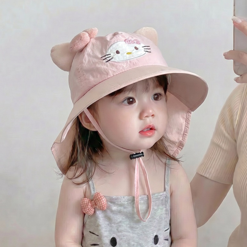 Mũ Trẻ Em Mùa Xuân Thu Mỏng – Phong Cách Che Nắng, Nhanh Khô, Mũ Nón Holiday Cho Bé, Phù Hợp Cả Nam Và Nữ